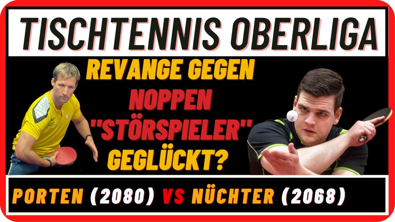 Tischtennis Oberliga NRW 🏓 Gefährliche Noppen 🥵🥵🥵