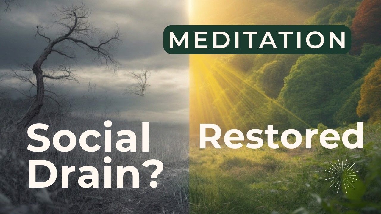 Drained after Socializing? Nervous System Reset for Empaths (10 Min)