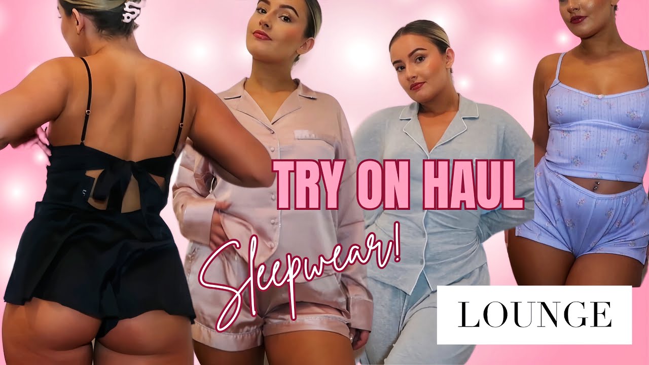LOUNGE SLEEPWEAR TRY ON HAUL 2025!! | Georgiee Johnston