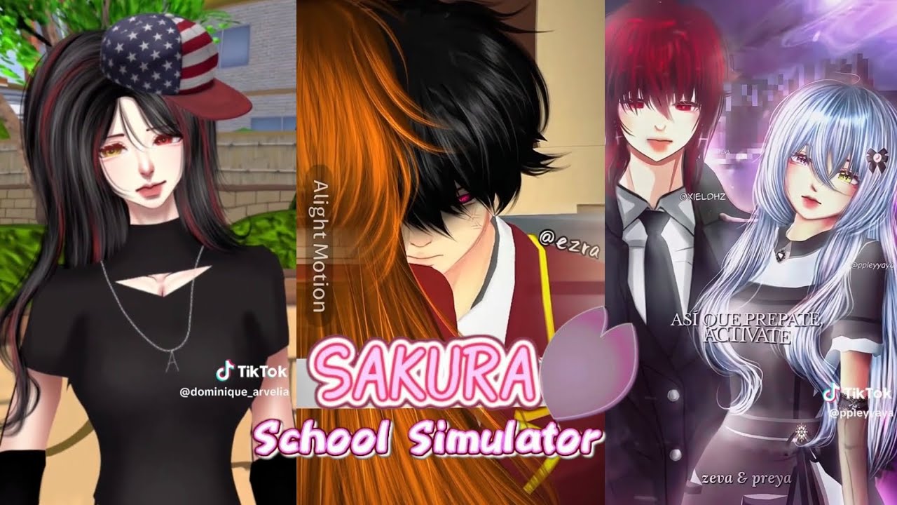 KUMPULAN VIDIO TIKTOK SAKURA SCHOOL SIMULATOR || part 2