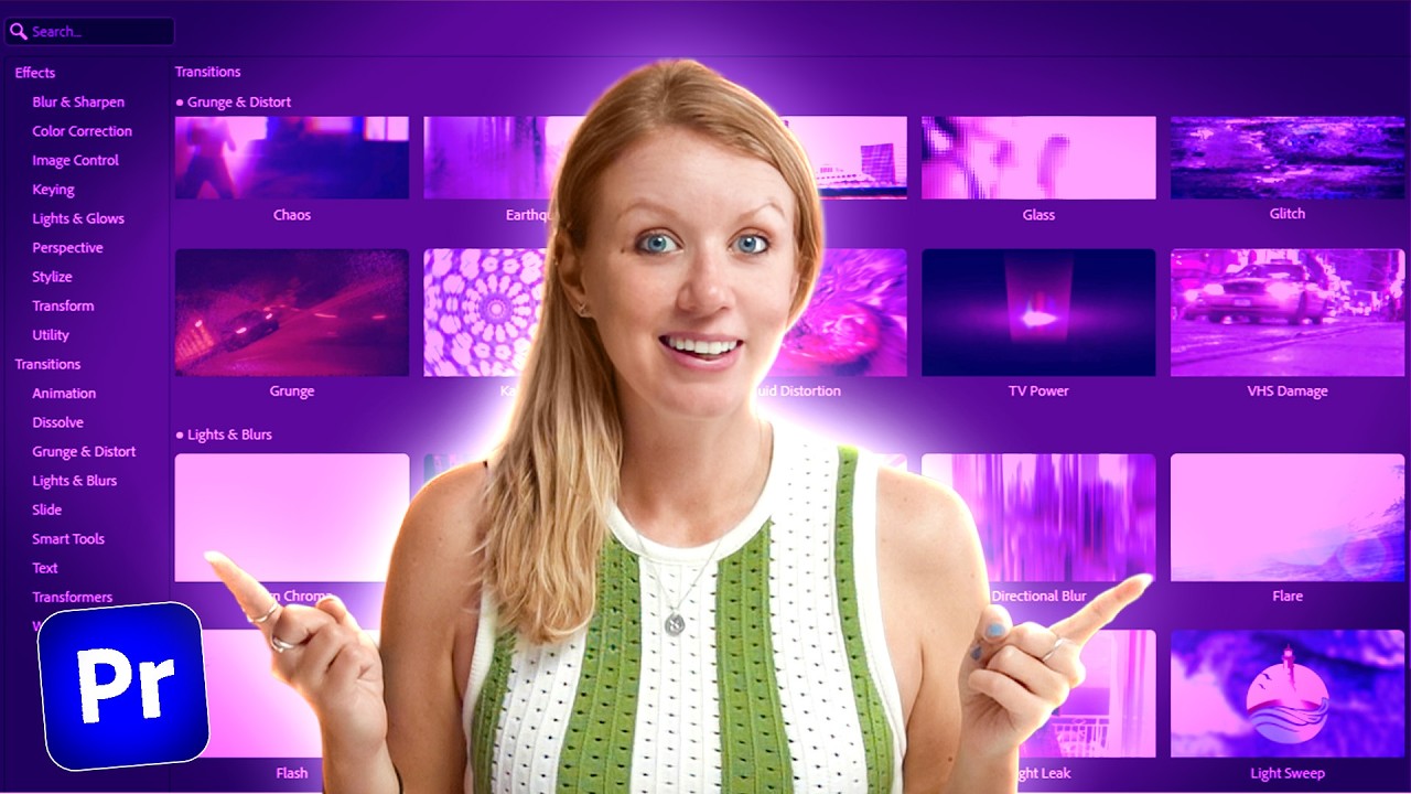 Новые эффекты для Premiere Pro, которые вам обязательно нужно попробовать.