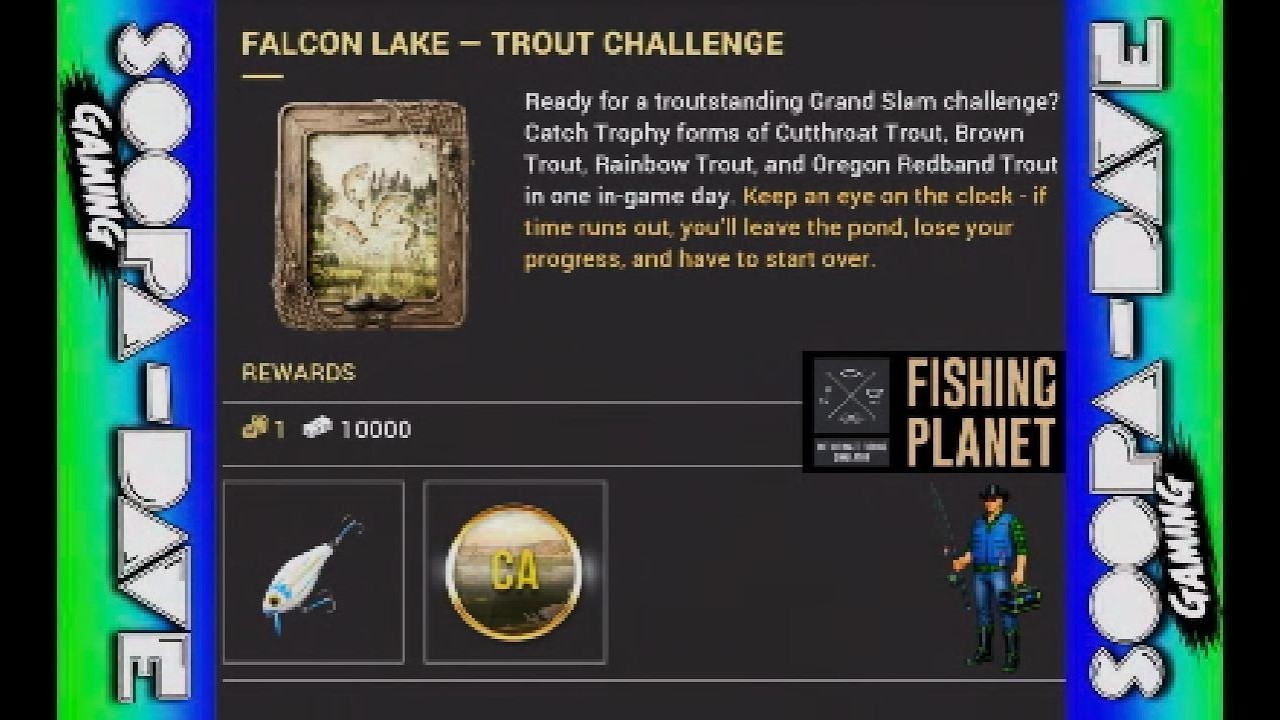 Гайд по юбилейному событию в Fishing Planet: испытание &laquo;Форель&raquo; на озере Фалкон
