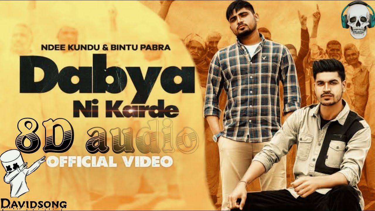 DABYA NI KARDE (8D AUDIO) Song/ New Haryanvi Song / Haryanvi 2021 #2021song #Latestsong #newsong #HR