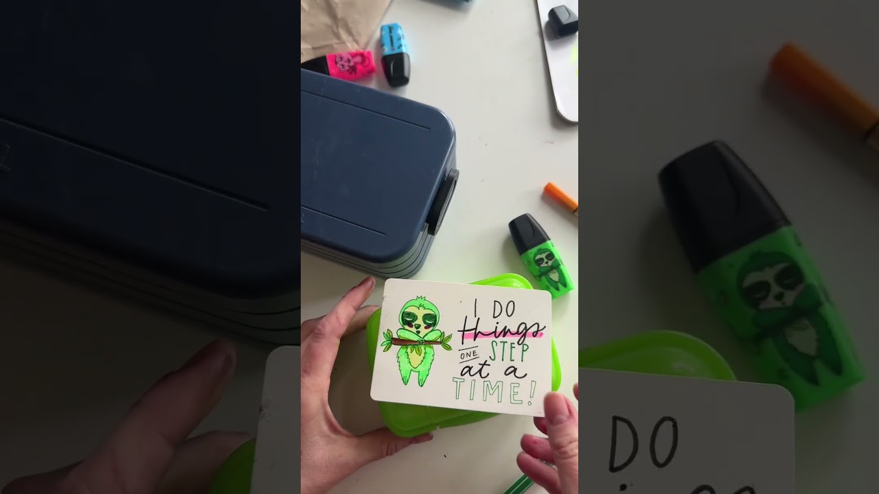 Коллекция STABILO Animal Vibes — @Landletterei рисует красочные послания на ланч-боксах