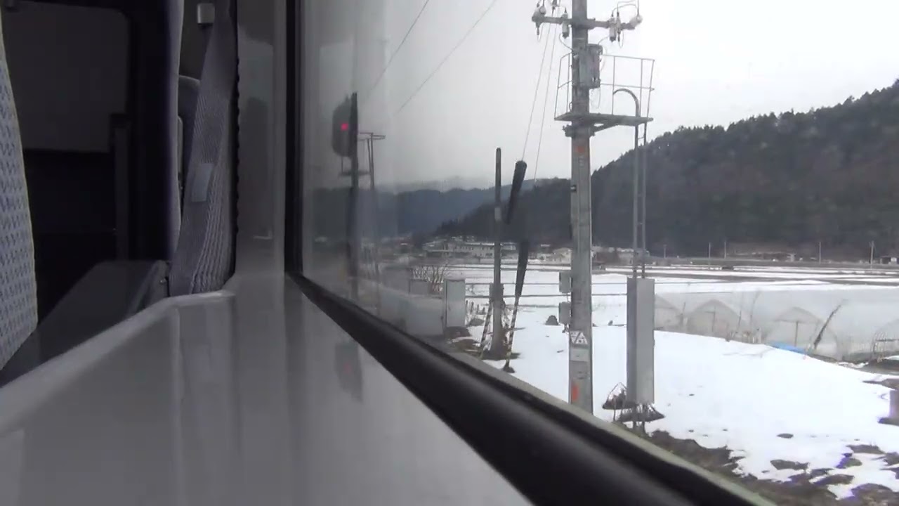 キハ85 特急ひだ5号 飛騨古川行き 高山→飛騨古川 車窓
