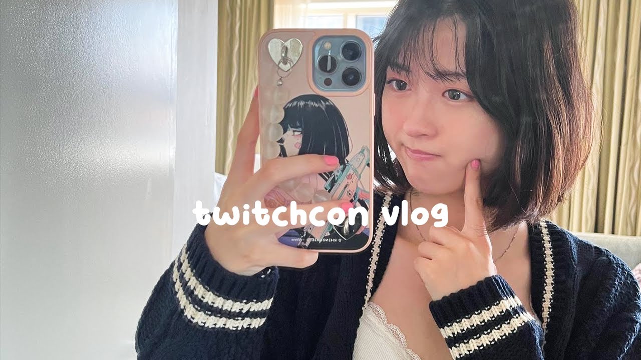 twitchcon vlog: meeting online friends, mukbang, meetups, san diego 2022
