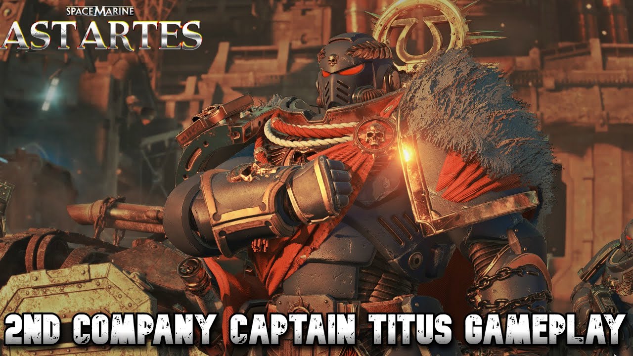 CAPTAIN TITUS in Space Marine 2!! - Warhammer 40K: Space Marine 2 -Astartes Mod