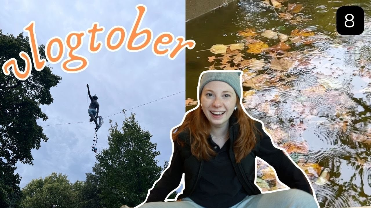 i lost my voice | vlogtober day 8, columbus ohio vlog, tour life, walks in the park