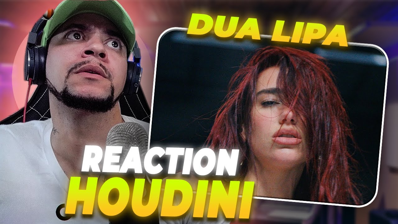 FIRST TIME SEEING HER!!! Dua Lipa - Houdini (REACTION)