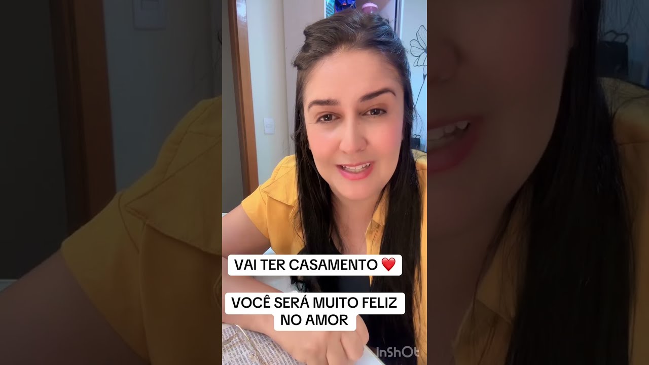 VOCÊ VAI SER MUITO FELIZ AINDA, VAI TER CASAMENTO❤️💍💍