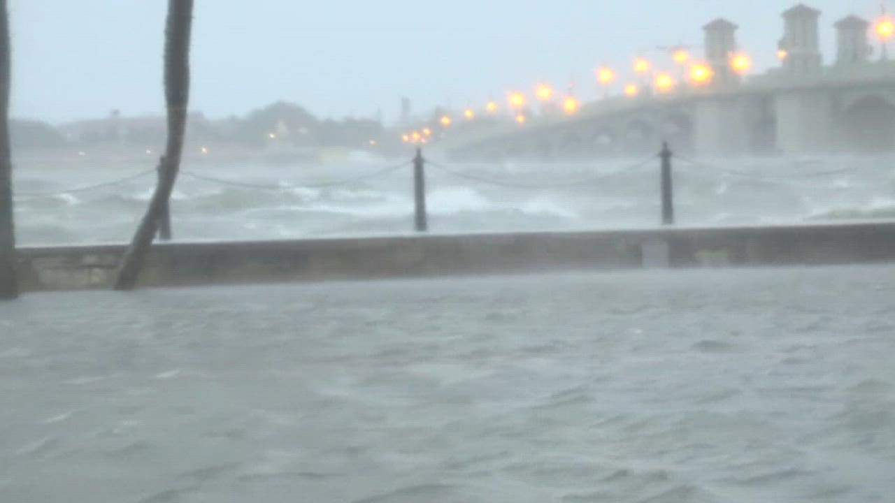 Water in St. Augustine continues to rise