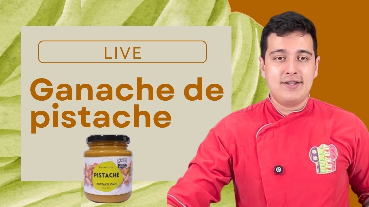 Como fazer ganache de pistache