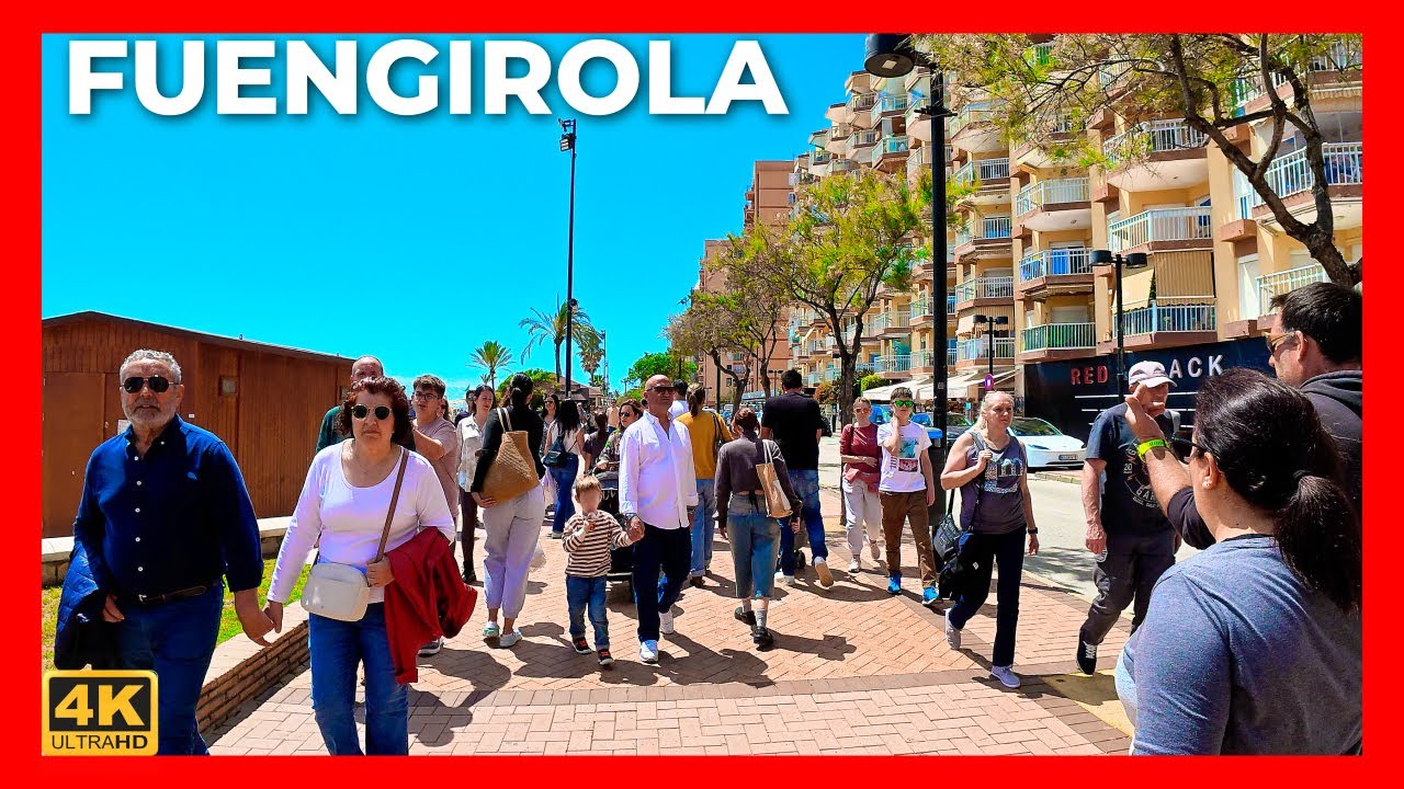 Fuengirola Spain Old Town Beach Walk Malaga Costa del Sol | April 2025