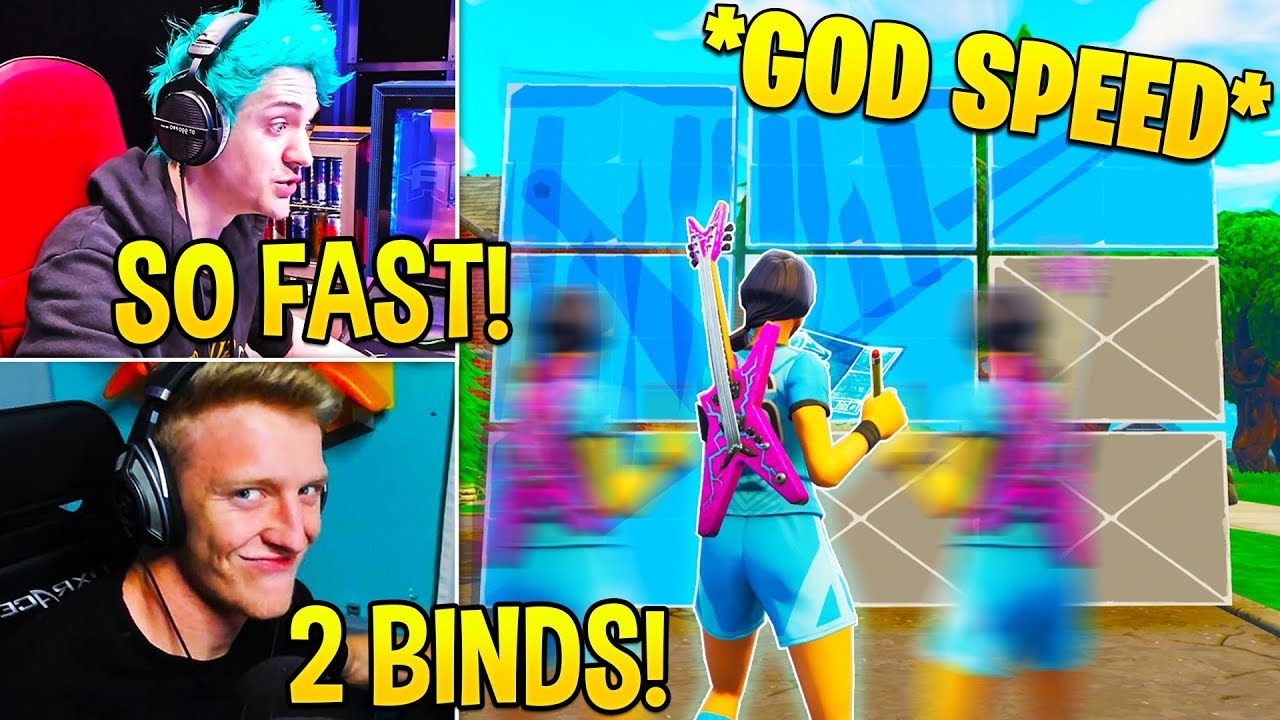 Ninja & Tfue REACT To *GOD SPEED* EDITING TRICK using 