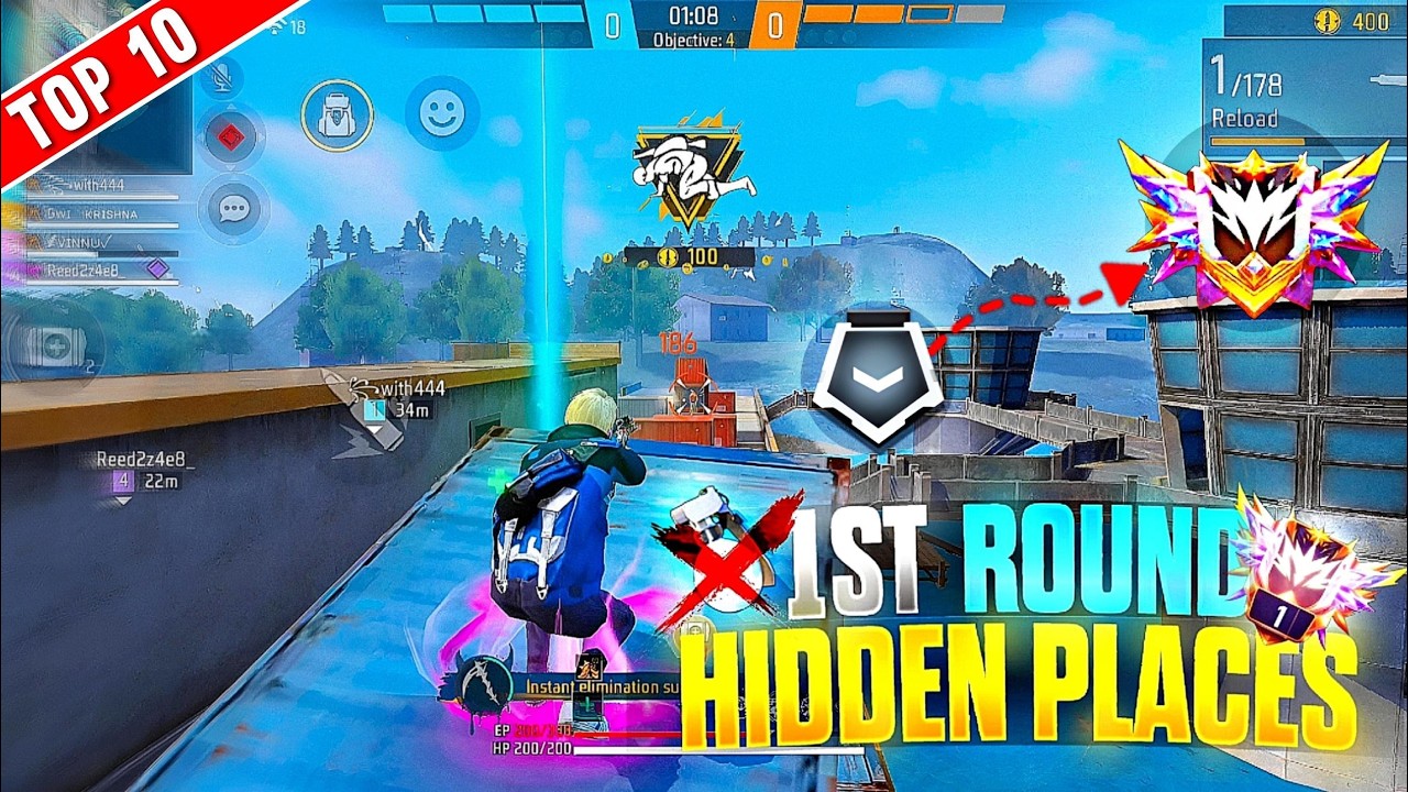 Top 10 😍 1st Round Tricks Without Friends And Gloowall In Cs Rank - Gaming with idea