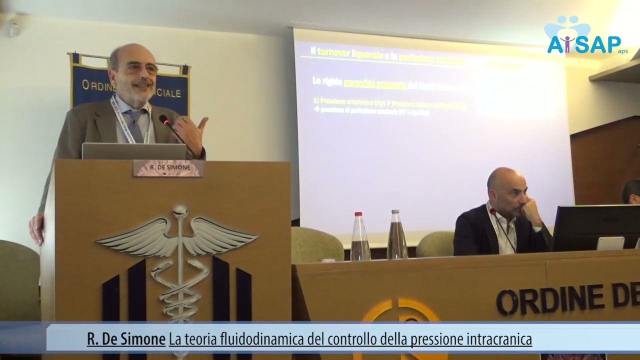 R.  De Simone La teoria fluidodinamica del controllo della pressione intracranica