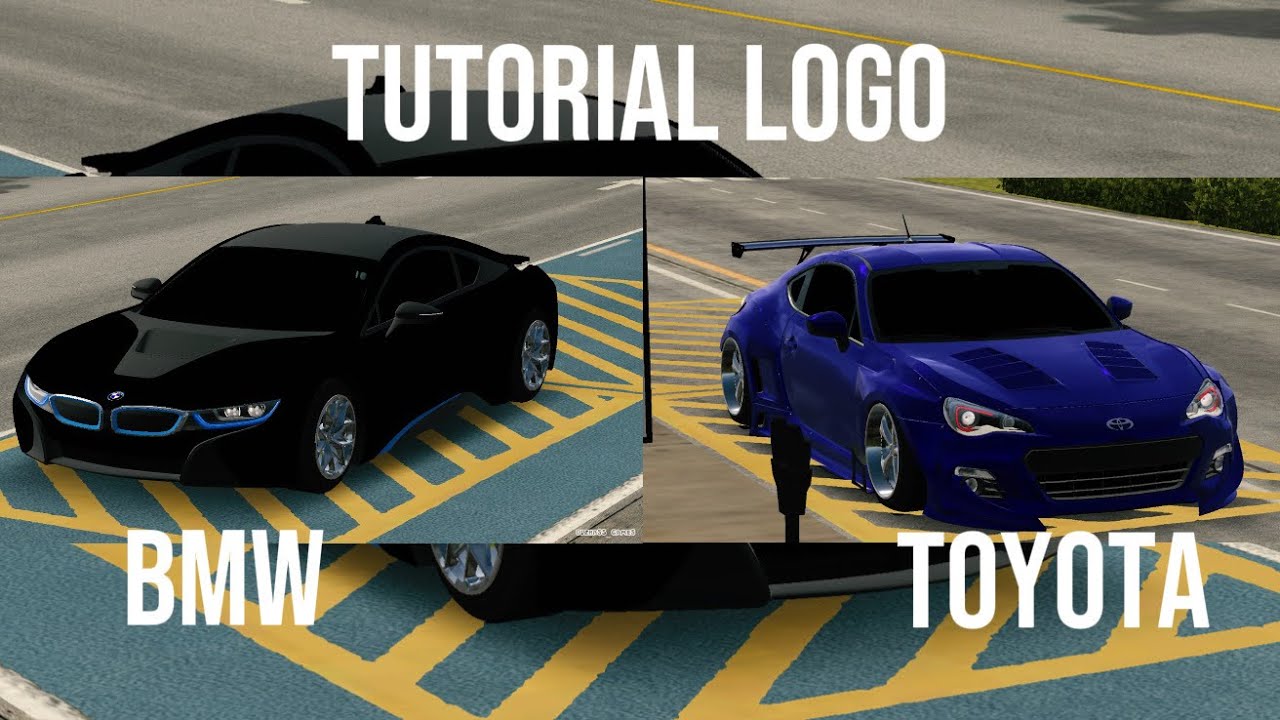 TUTORIAL Create Bmw And Toyota Logos | CAR PARKING MULTIPLAYER