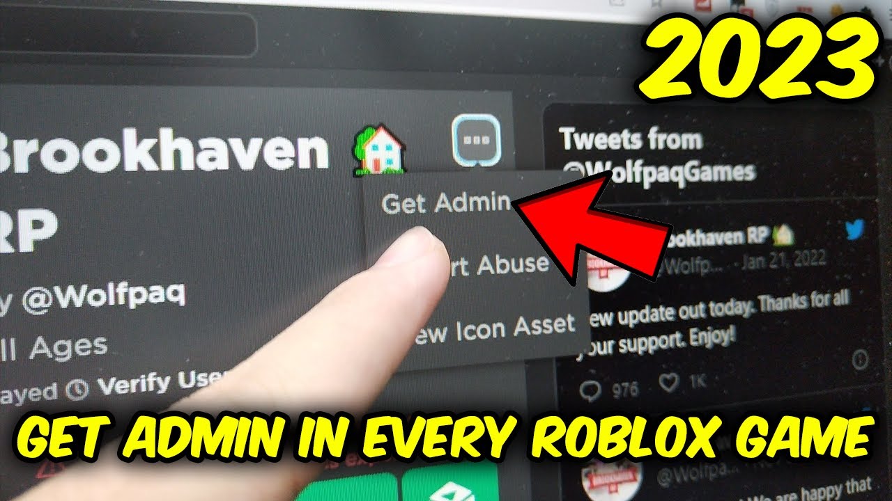 КАК ПОЛУЧИТЬ АДМИН ВО ВСЕХ ИГРАХ ROBLOX БЕСПЛАТНО (КАК ПОЛУЧИТЬ АДМИН ВО ВСЕХ ИГРАХ ROBLOX 2023)