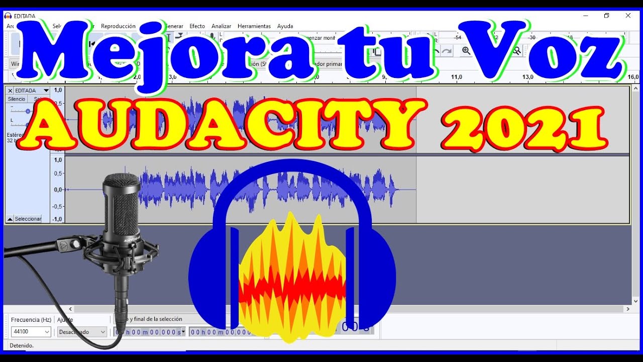 Como mejorar la calidad de mi  voz con Audacity 2021