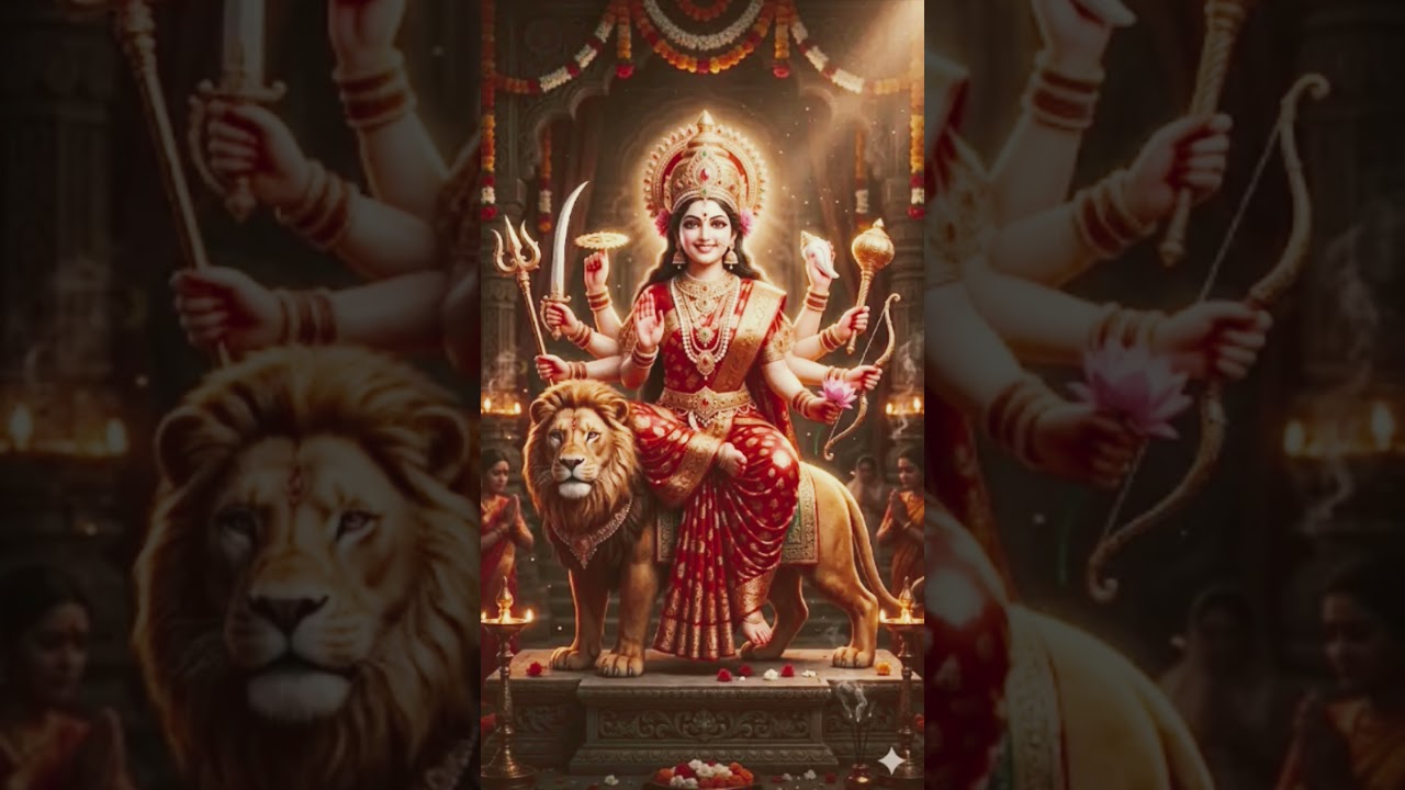 maa hi mandir maa hi puja🙏🏻🙏🏻