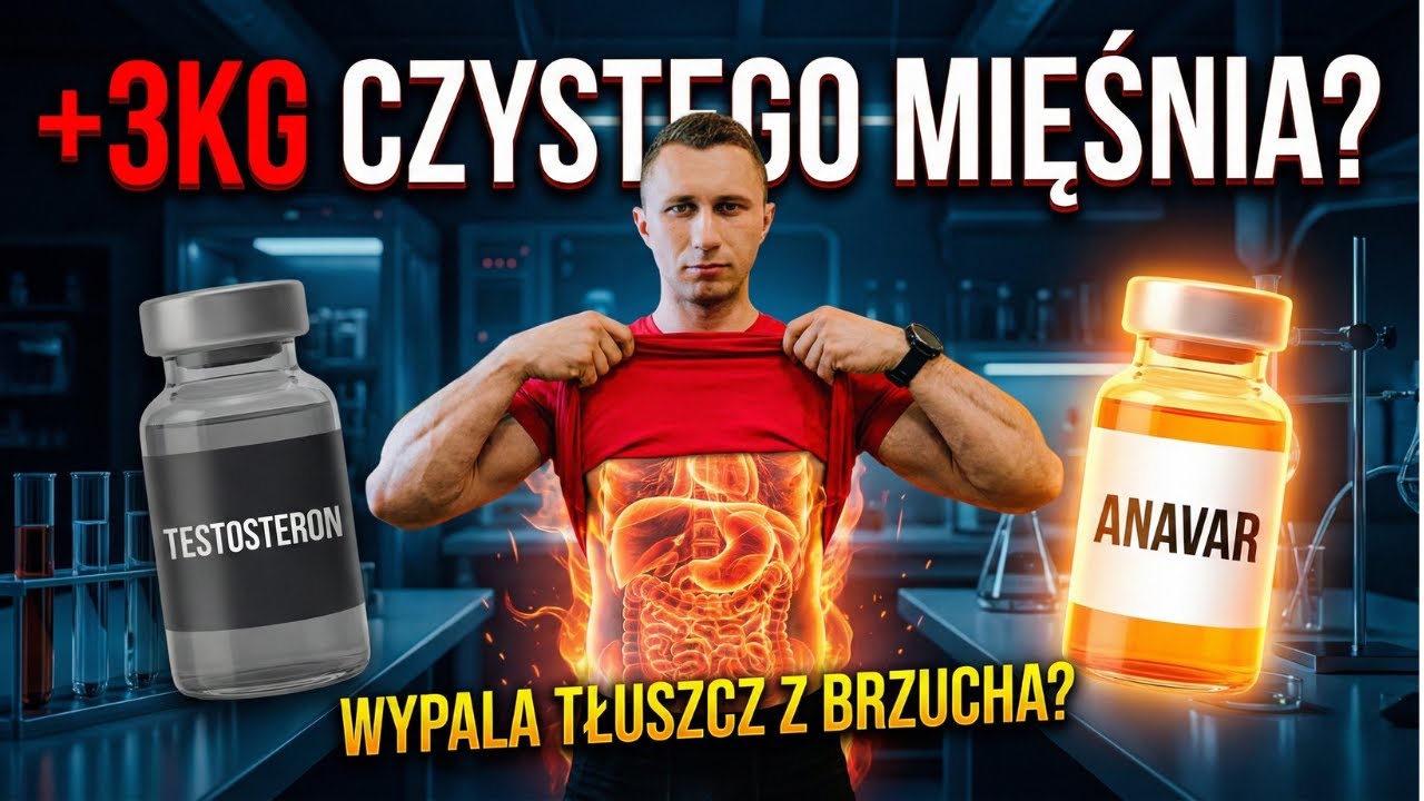 Oxandrolone (Anavar): Najlepszy Spalacz Tłuszczu? Efekty i Skutki Uboczne | Czy warto?