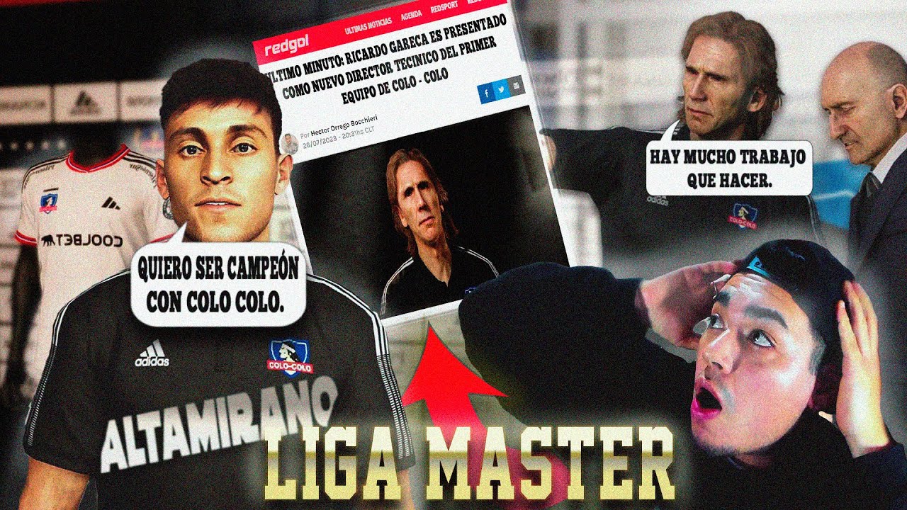 COMIENZA UNA NUEVA HISTORIA CON COLO COLO LIGA MASTER DREAM PATCH 4.2 PC COLO COLO  #ligamaster