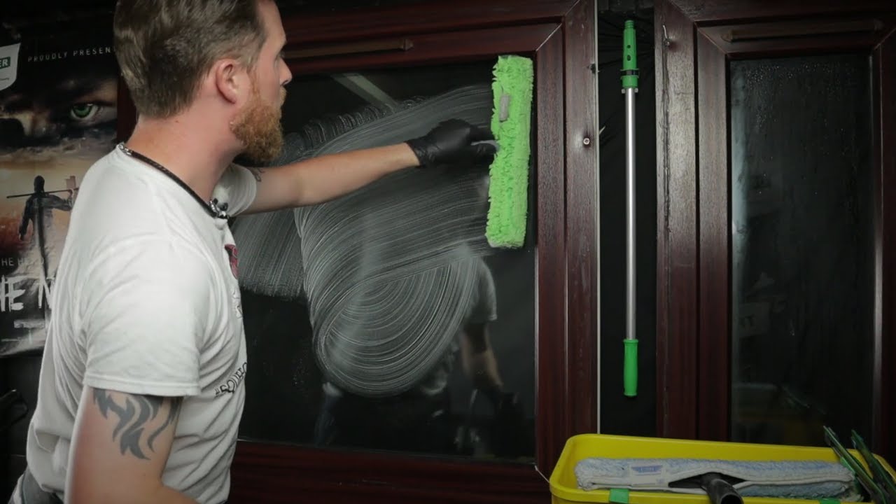 How To Wash A Window Like A Pro | TRAD MAN ACADEMY