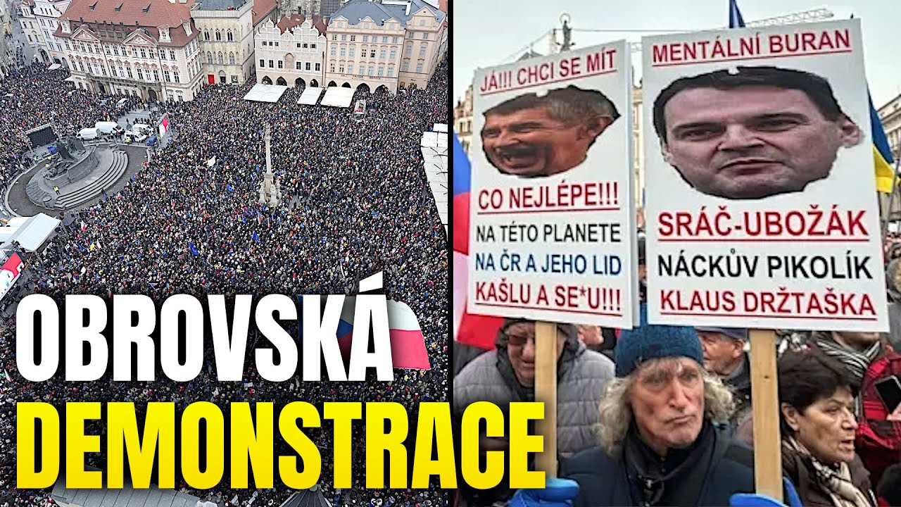 Jak vypadala demonstrace proti Petru Macinkovi?