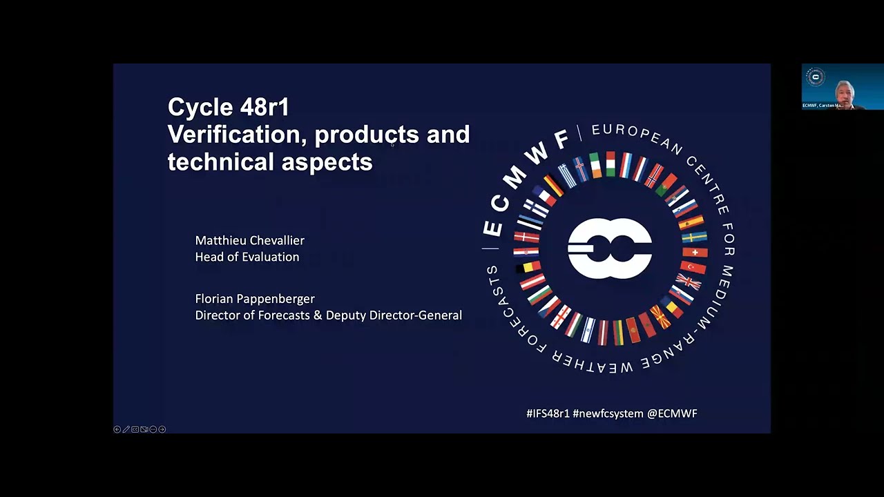 ECMWF IFS Cycle 48r1 webinar: Verification, new products and technical aspects - 15 March 2024