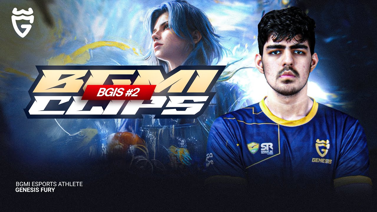 BGMI CLIPS🔥 | GENsFURY 💫 | #2 in BGIS ❤️