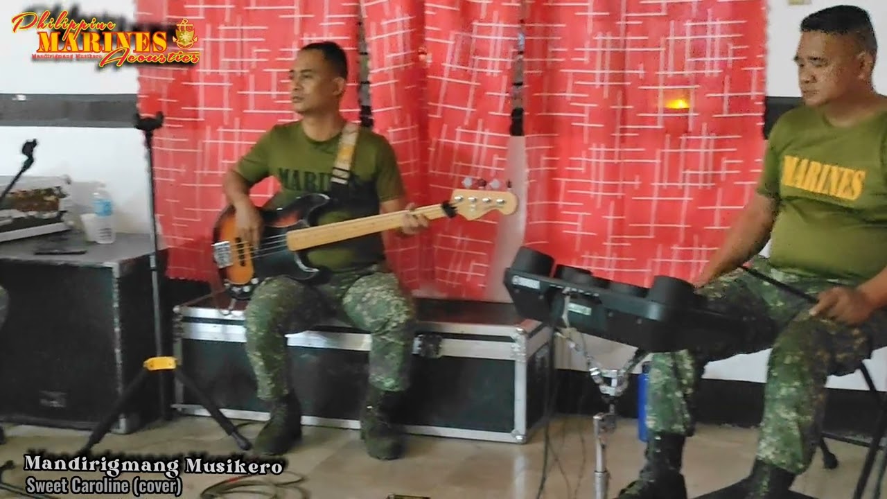 Sweet Caroline (cover) - Philippine Marines Acoustic