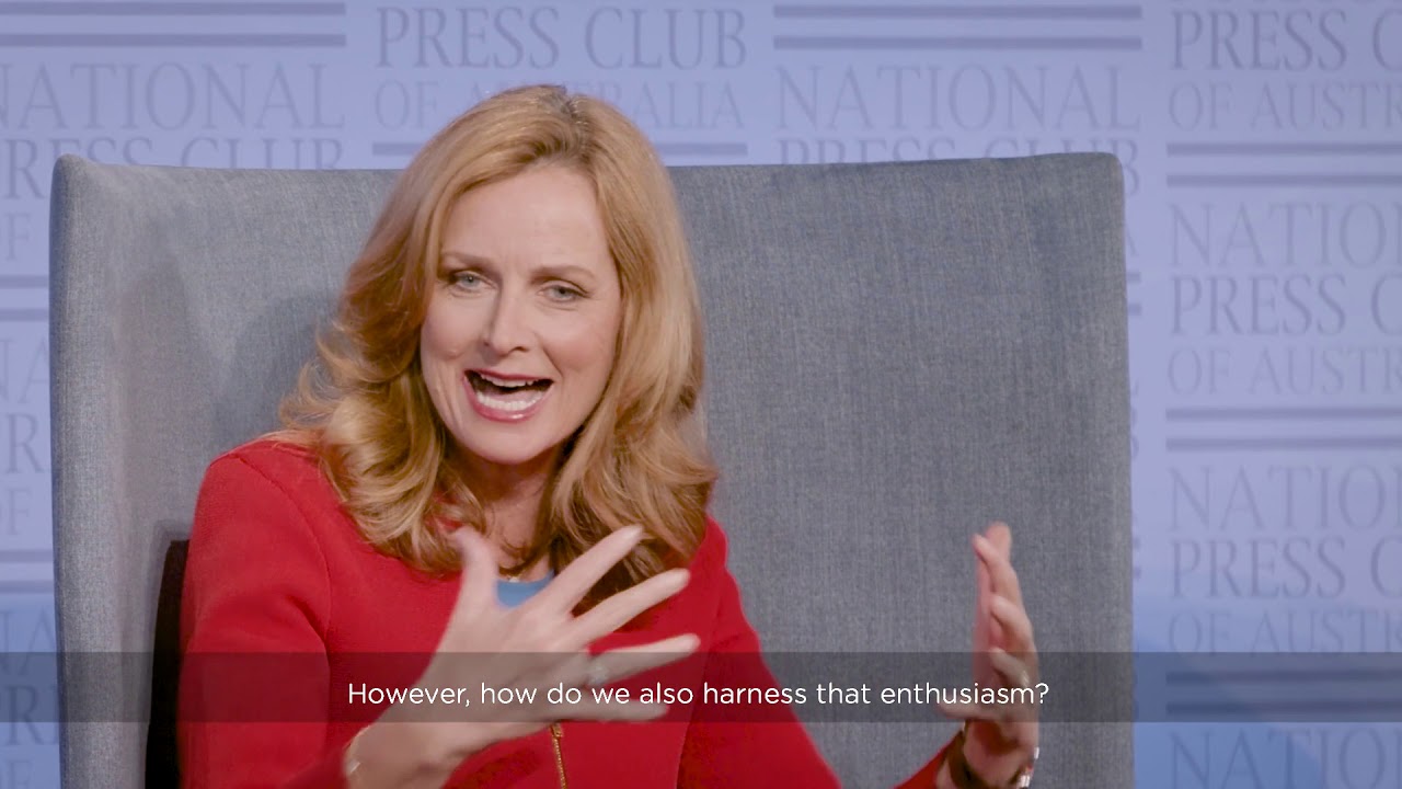 Naomi Simson (Co-Founder of RedBalloon) discusses supporting Australian start-ups