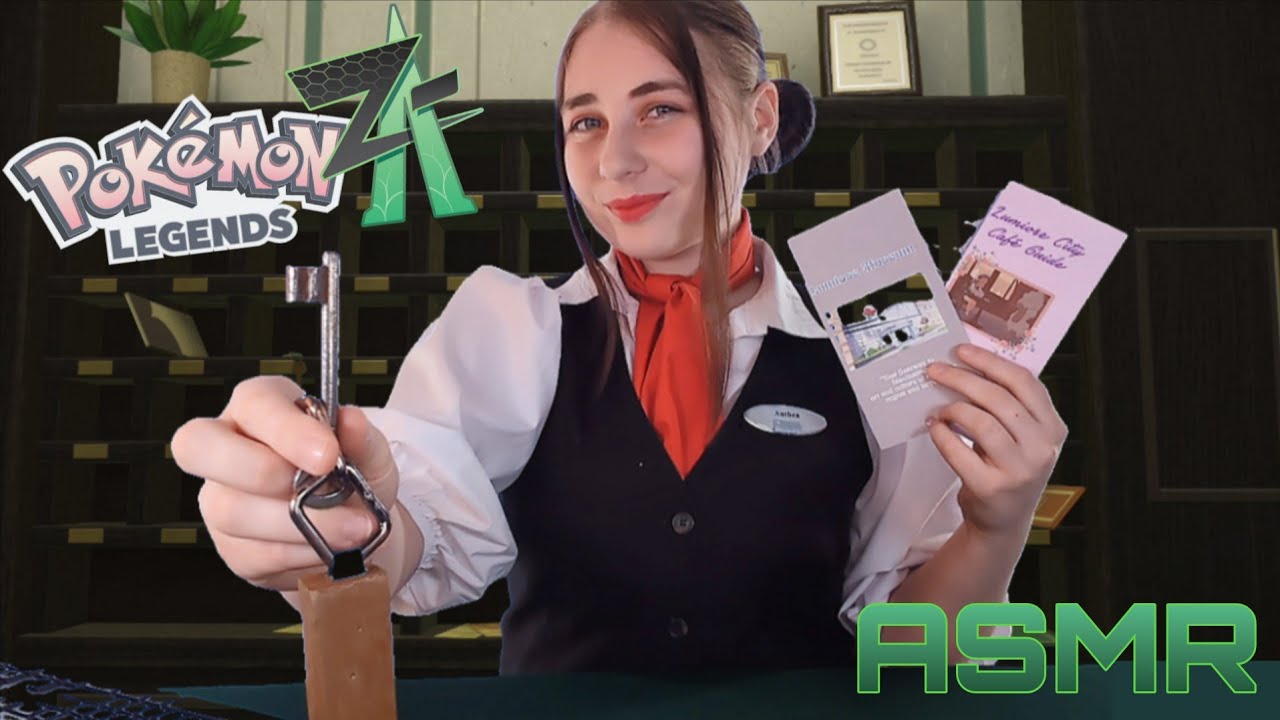 Регистрация в отеле Richissime🗝️ | Ролевая игра ASMR по мотивам Pok&eacute;mon Legends Z-A