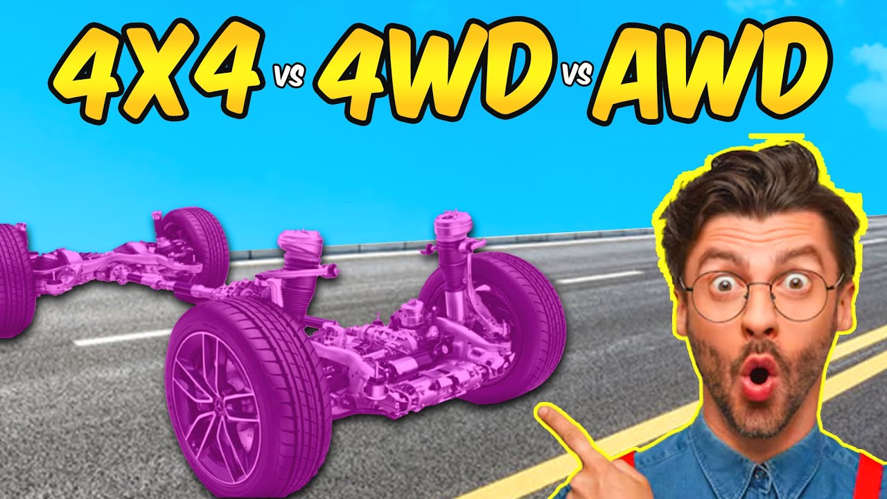 DIFFERENZE TRA 4X4, 4WD E AWD...QUELLO CHE NON SAPEVI!