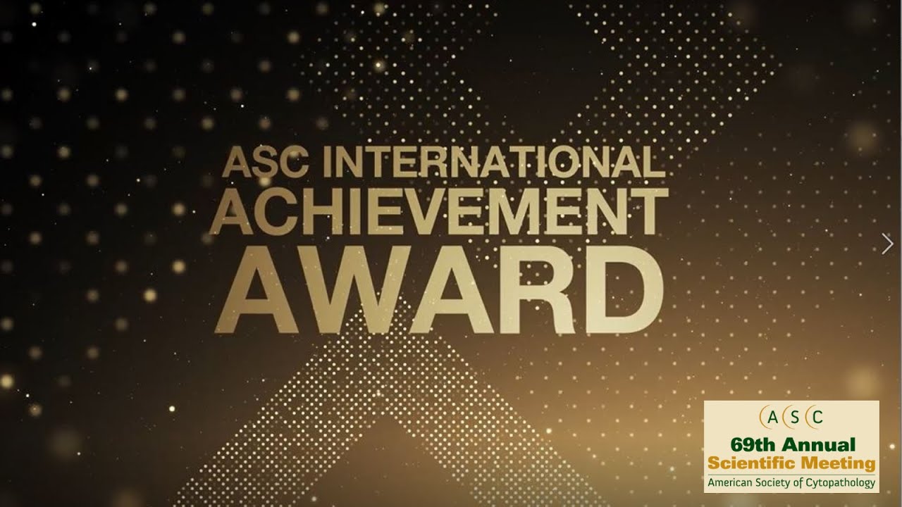 2021 International Achievement Award - Fernando C. Schmitt, MD, PhD, FIAC