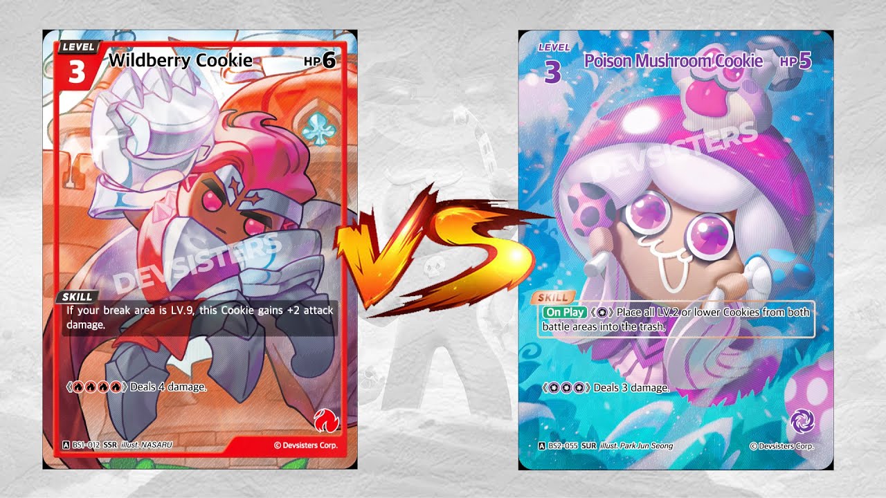[BT01] Red versus Purple | CookieRun: Braverse Trading Card Game