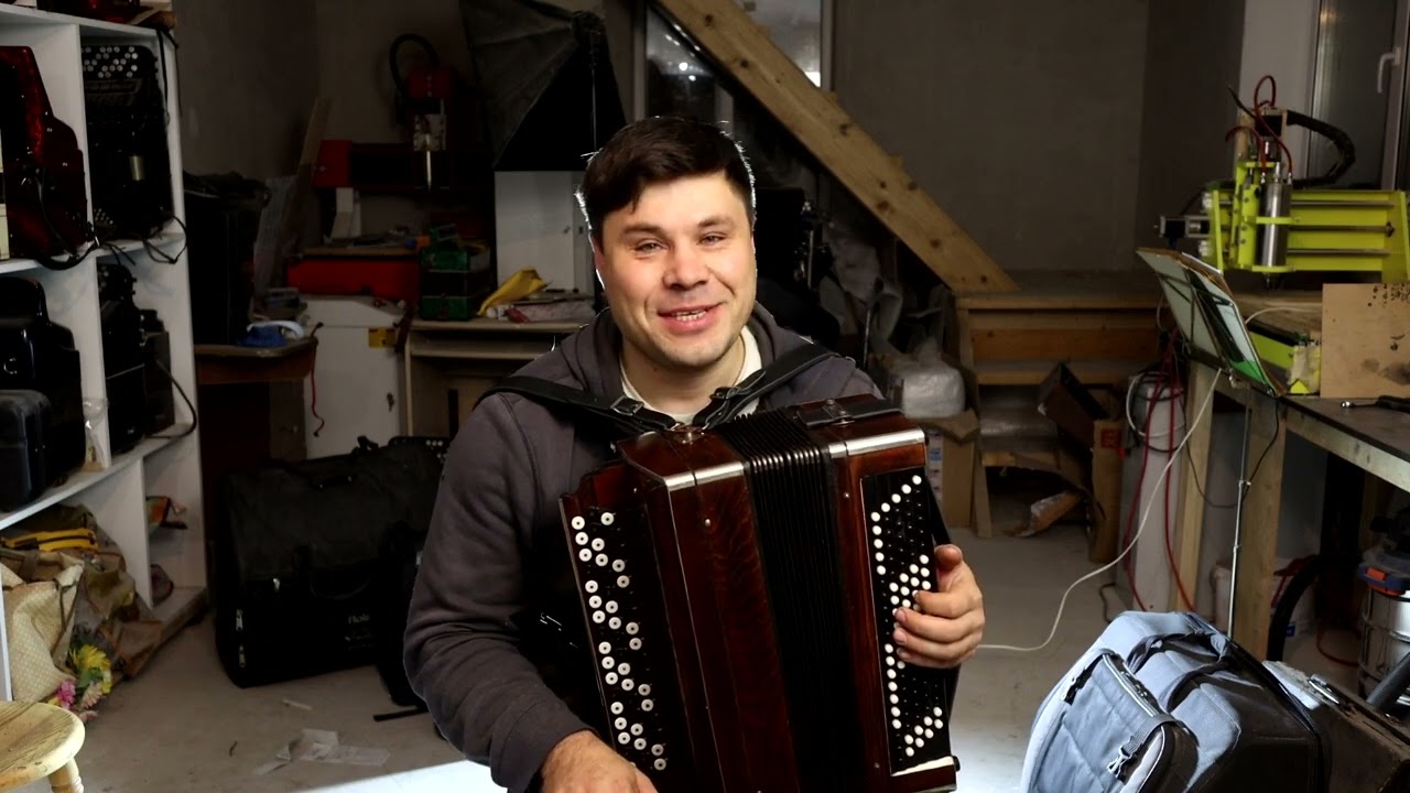 Баян Тульская Артель ( импровизация на баяне 