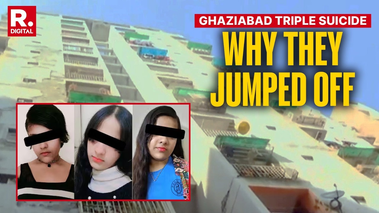 Ghaziabad Suicide Update: What Made The 3 Girls Jump Off The Ninth-Floor?