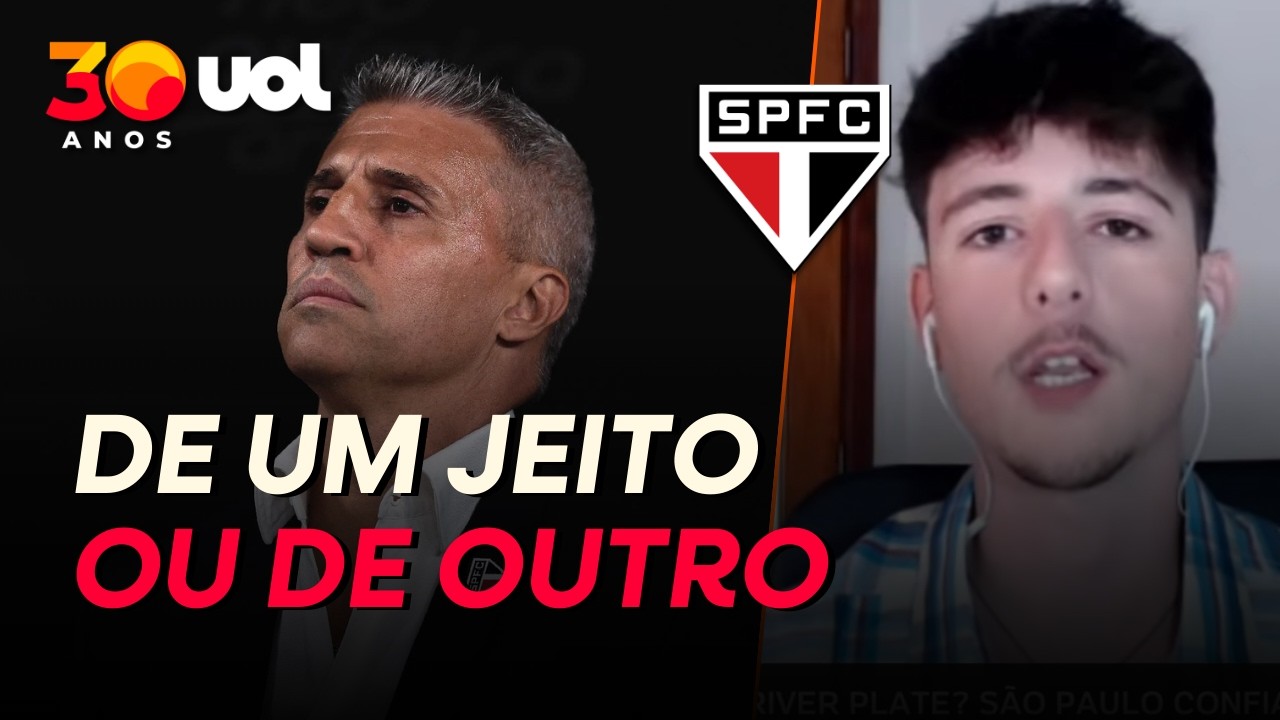 SÃO PAULO NÃO TRABALHA COM HIPÓTESE DE CRESPO IR PARA O RIVER PLATE 'DE UM JEITO OU DE OUTRO'