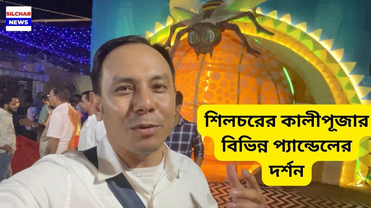 শিলচরের কালীপূজার বিভিন্ন প্যান্ডেলের দর্শন | Kalipuja Silchar Video 2