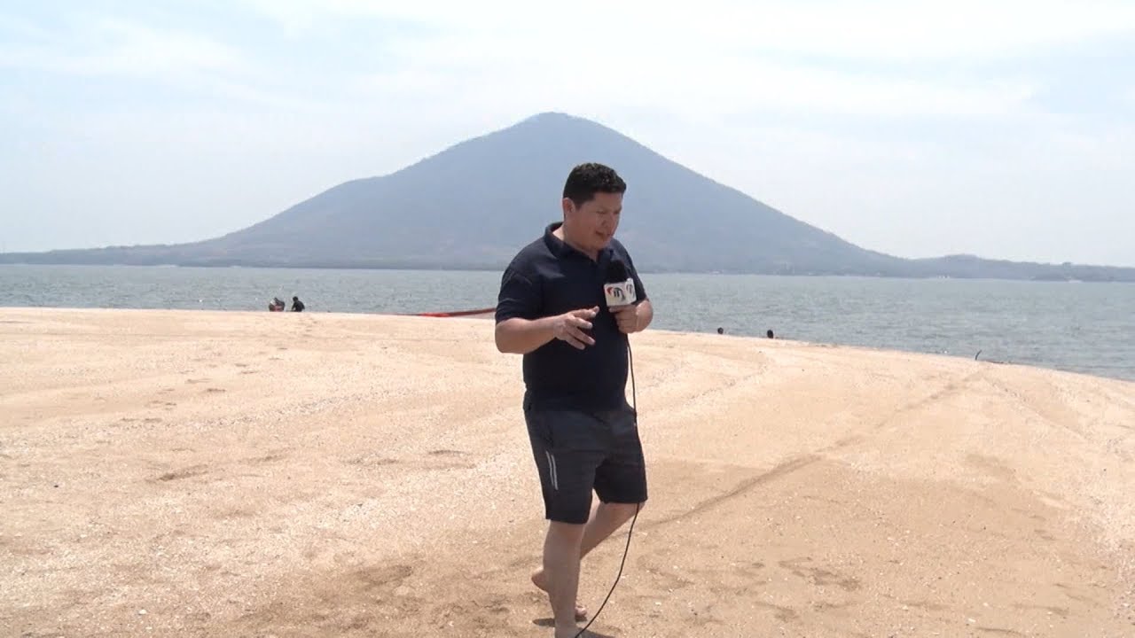 Estas son las famosas playas de arena blanca en el sur de Honduras.