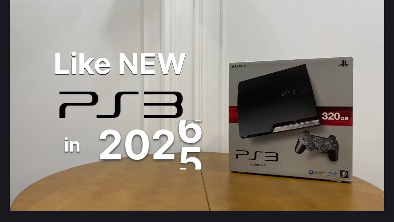PS3 in late 2025 | Unboxing [4k]