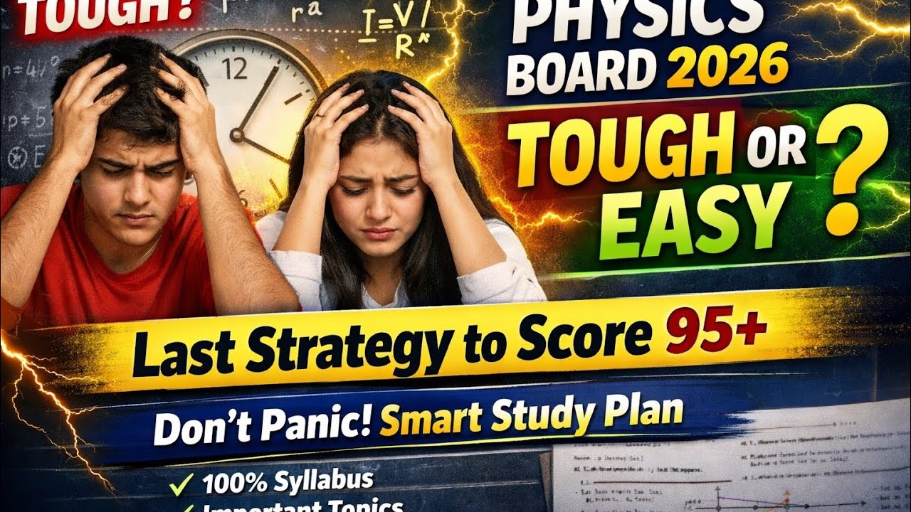 Class 12 || Physics most important information ||  for 20 Feb 2026 Exams 