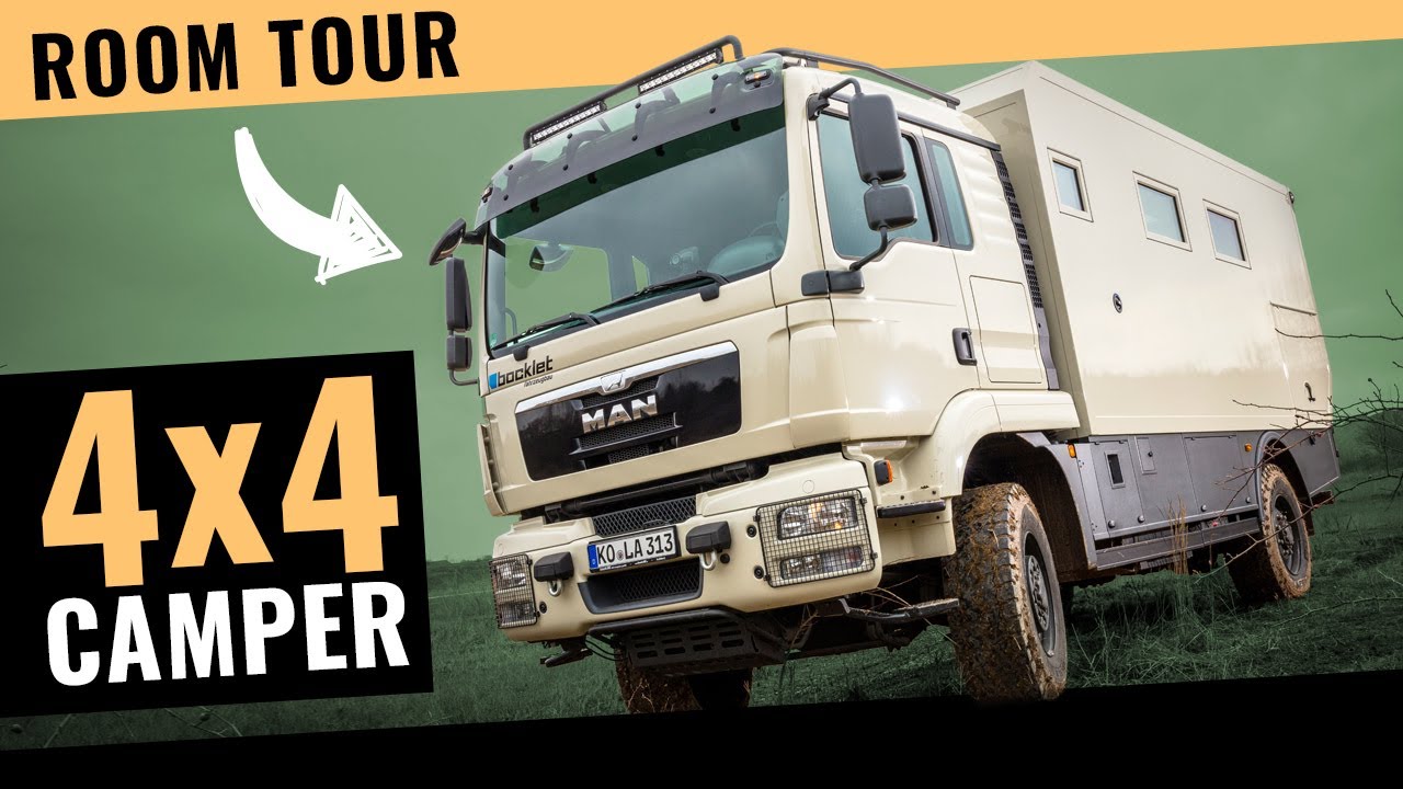 Offroad Wohnmobil der Luxusklasse – MAN TGM 13.290 von Bocklet vorgestellt