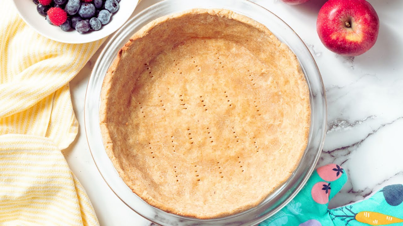 EASY VEGAN PIE CRUST | Oil-Free, Butter-Free and Gluten-Free, WFPB|