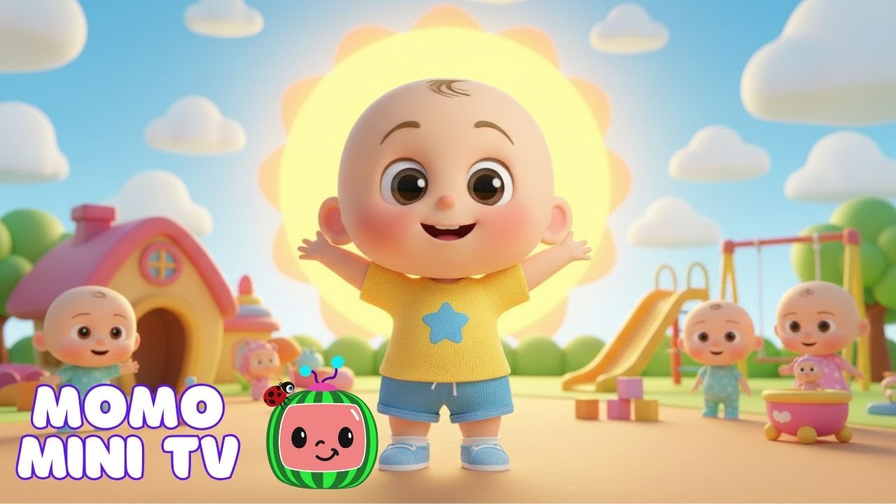 Good Morning Song with momo 🌞 |Daily Routine Song for Babies |
