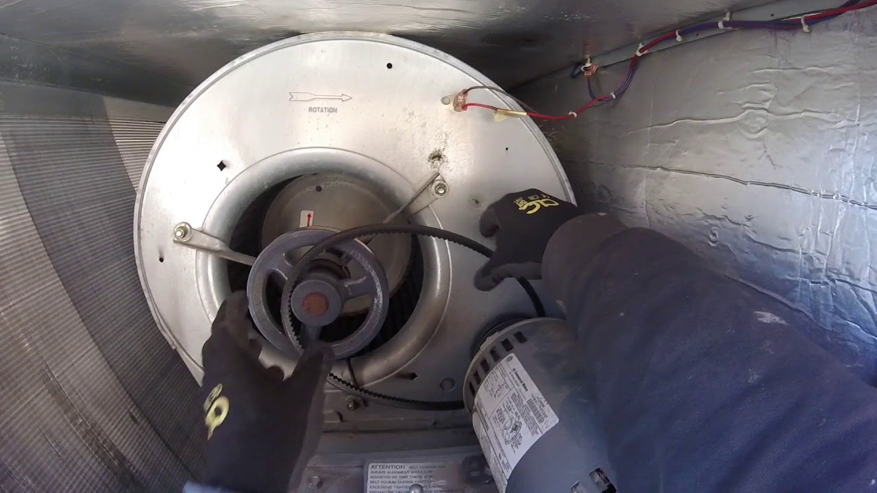HVAC: Как снять и заменить ремень вентилятора для блока HVAC/печи/кондиционера/вытяжки