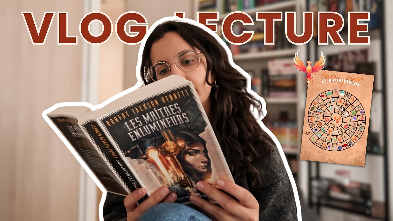 UN JEU DE HASARD CHOISIT MES LECTURES #1 🎲 | VLOG LECTURE #lejeuduphenix 