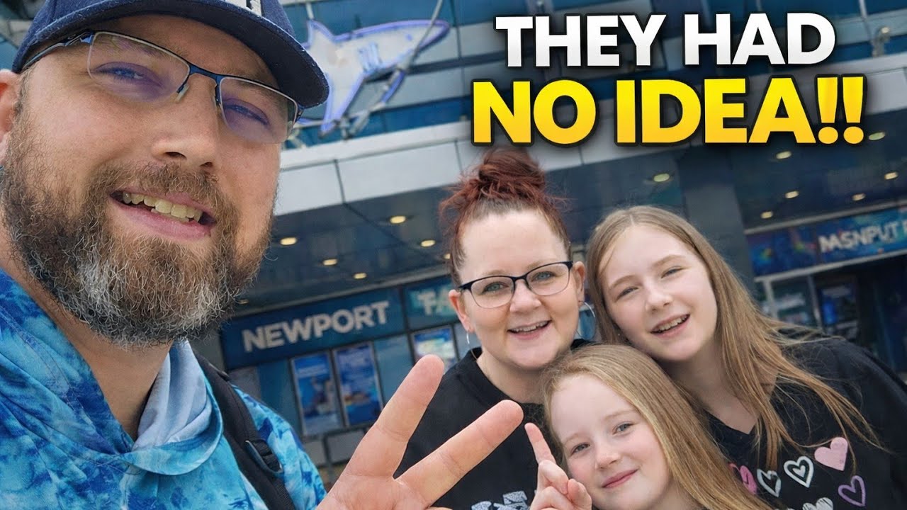 I Didn’t Tell Them Where We Were Going… (Newport Aquarium Surprise)