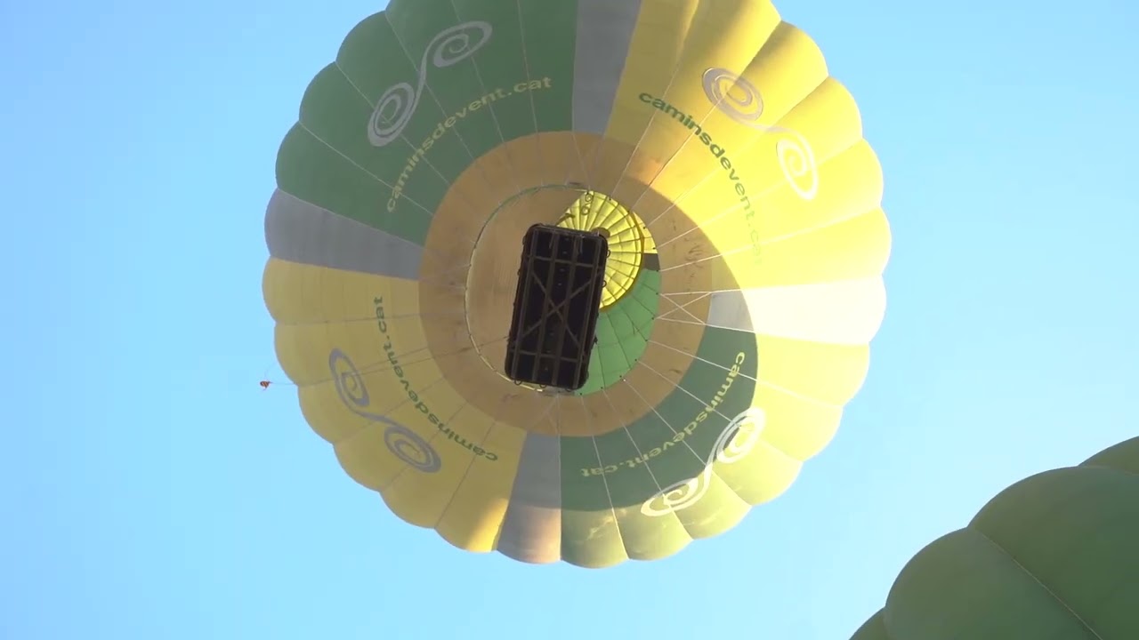 Vídeo resum de la 28a edició del European Balloon Festival - Camins de Vent